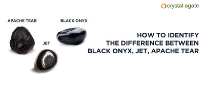 How to identify the difference between Black Onyx, Jet, apache tear