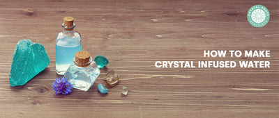 How to make crystal infused water