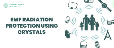 EMF radiation protection using crystals