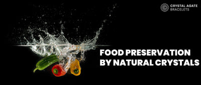 Food preservation by natural crystals