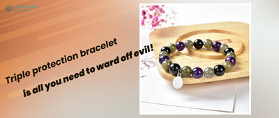 Triple protection bracelet is all you need to ward off evil!