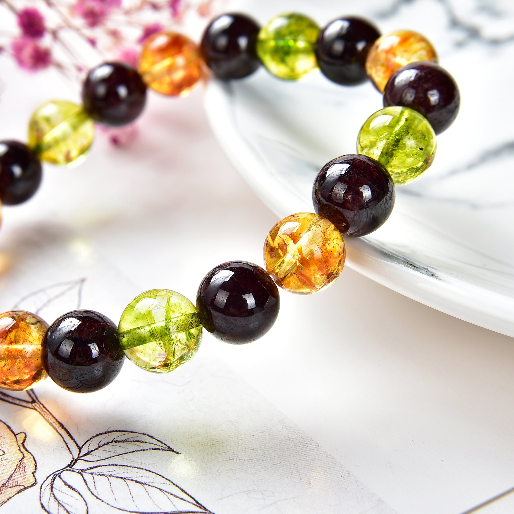 Grab your success tightly with our triple success bracelet. – Crystal Agate